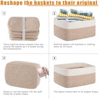 OIAHOMY 4 PACK 16L Storage Baskets - Image 7