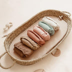 Konssy 2 Pack Muslin Bassinet Sheets - Image 3