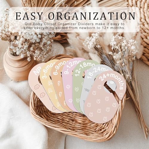 slapaflife Baby Closet Dividers, Double-Sided Cute Design Baby Clothes Dividers - Image 6