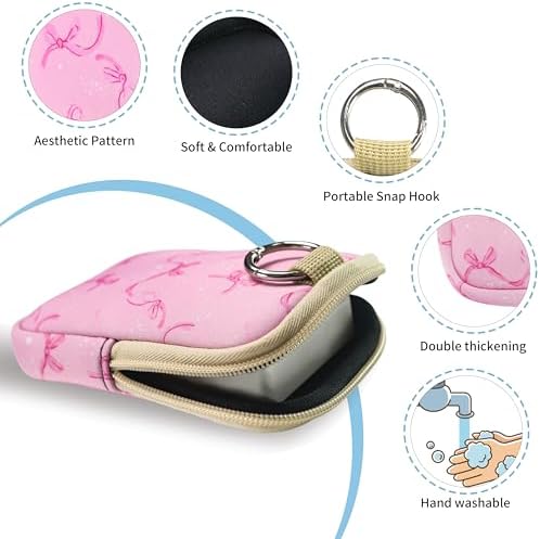 2PCS Hand Sanitizer Spray Case, Hand Sanitizer Holder, Mini Zippered Pouch - Image 5
