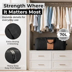 Soft Canvas Storage Bags with Zipper. Thick Breathable - Image 3