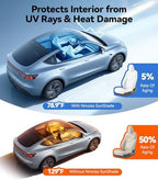 Nmoiss Ice Rib Windshield Sun Shade - Image 2