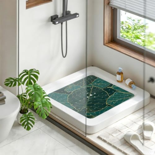 Square Shower Mat Non Slip 21x21 Inch - Image 2