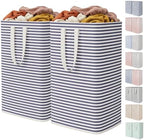 Lifewit 80L Large Laundry Baskets, 2 Pack, Reinforced Handles by Lifewit