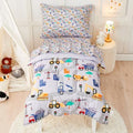 lasoftan Construction Toddler Bedding Set by Unknown