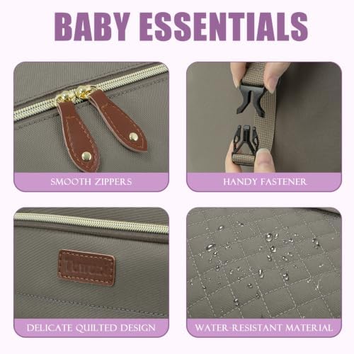 Tuwubi Diaper Bag Tote, Baby Diaper Bag - Image 4
