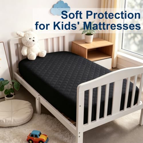 BEDSUM 2-Pack Waterproof Crib Mattress Protector - Image 5