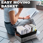 Marsui 1 Pcs TBR Basket Book Storage Bin Bookish Gifts - Image 6