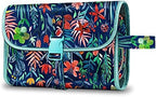 FINTIE Portable Toiletry Cosmetic Travel Bag Hanging Makeup Organizer by Fintie
