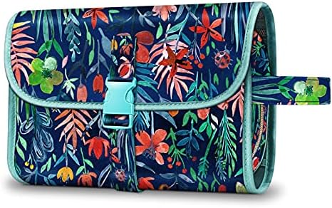 FINTIE Portable Toiletry Cosmetic Travel Bag Hanging Makeup Organizer by Fintie