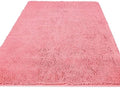 Yeaban Chenille Pink Bathroom Rug 36"x60", Non-Slip Rubber Backing by Yeaban