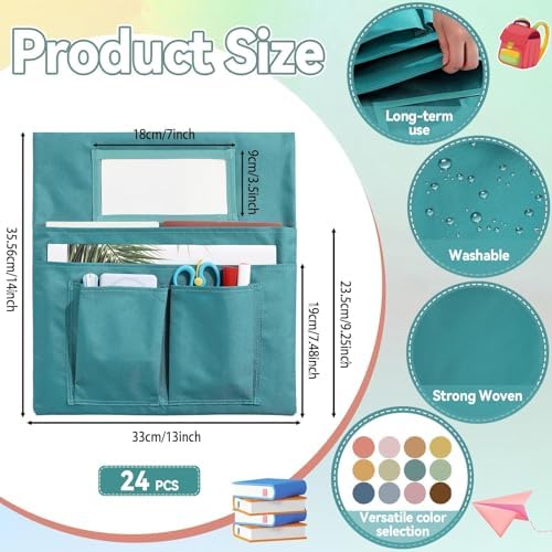 gisgfim 24 Pcs Small Chair Pockets - Image 2