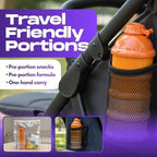 Mommy's Helper Pak N' Stak Baby Formula Dispenser, 4 Compartments - Image 3