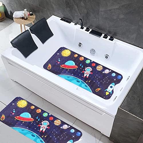 Bathtub Mat Kids Baby Non Slip Shower Mat 40X16 Inch Extra Long Toddler Anti - Image 2