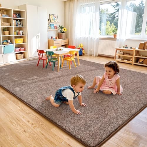 Keeko 4x6 Area Rugs for Living Room, Soft Washable Memory Foam Bedroom Rug - Image 4