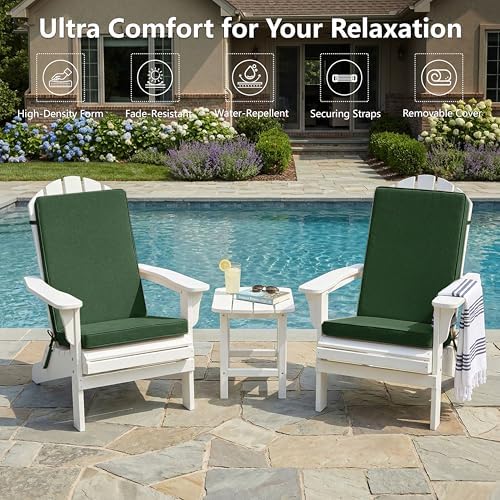 Adirondack Chair Cushions Set of 2 - Image 2