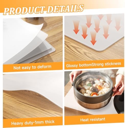 4 Pack Silicone Placemats for Toddlers Baby，Silicone Mats - Image 5