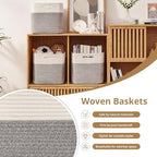 OIAHOMY Cotton Rope Woven Baskets - Image 5