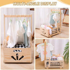 Wooden Baby Shower Crate Closet - Image 6