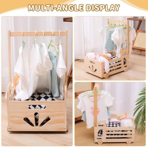 Wooden Baby Shower Crate Closet - Image 6