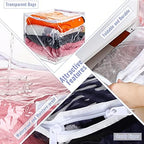 Shappy 6 Packs Clear Plastic Storage Bags - Image 3