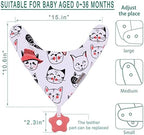 Baby Bandana Drool Bibs 6-Pack and Teething Toys 6-Pack Made - Image 5