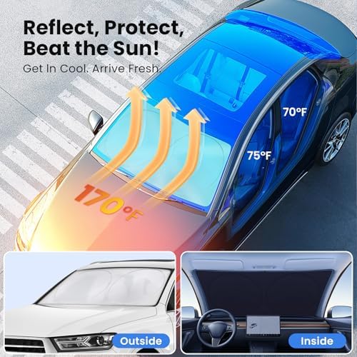 Magnelex Car Windshield Sunshade | Innovative No-Light-Pass Technology - Image 2