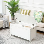 HOOBRO Toy Box, Retro Wooden Look Storage Chest - Image 4