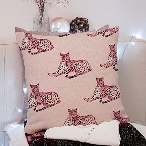 KongMoTree Leopard Throw Pillow Covers, Cheetah Print Pillowcase, Leopard Decor - Image 3