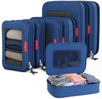 LeanTravel Premium Compression Packing Cubes by LeanTravel