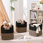 11 Inch Storage Cubes, 3 Pack Cube Storage Bins - Image 3