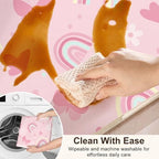 Basumee Splat Mat for Under High Chair, Waterproof & Mess-Proof Floor Mat - Image 3