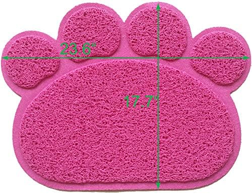 PVC Pet Dog Cat Puppy Kitten Dish Bowl Food Water Feeding Placemat, Non-Slip - Image 4