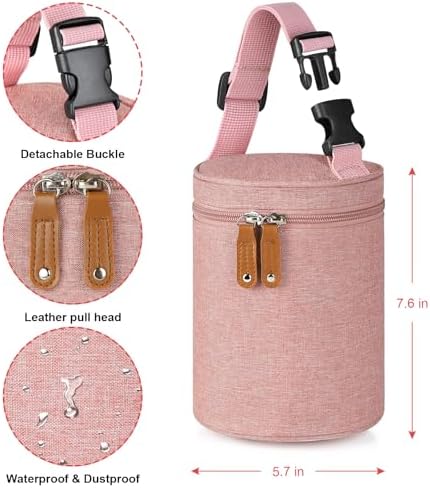 Accmor Breastmilk Cooler Bag, Insulated Baby Bottle Cooler Tote Bags - Image 3
