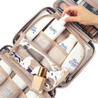 NISHEL Travel Toiletry Bag for women, Portable Hanging makeup Organizer - Image 5