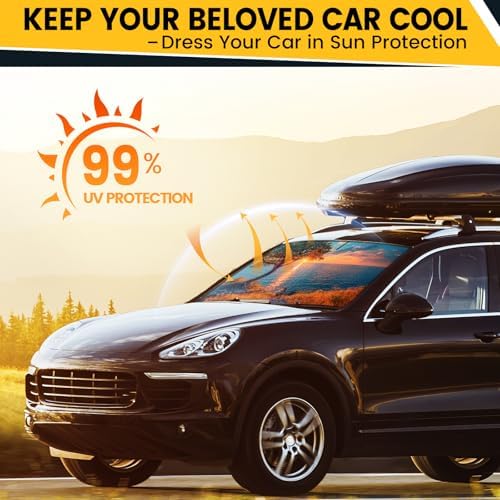 Car Windshield Sun Shade Foldable Reflector Sunshade - Image 2