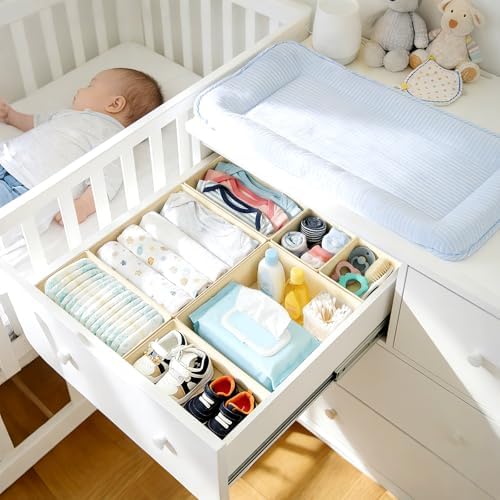 DIMJ Drawer Organizer Clothes 28 Pack - Image 3