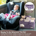 PeraBella Baby Diaper Caddy Organizer, Baby Basket Shower Gift, Portable - Image 3