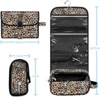 FINTIE Hanging Toiletry Bag Portable Travel Cosmetic Makeup Organizer - Image 7
