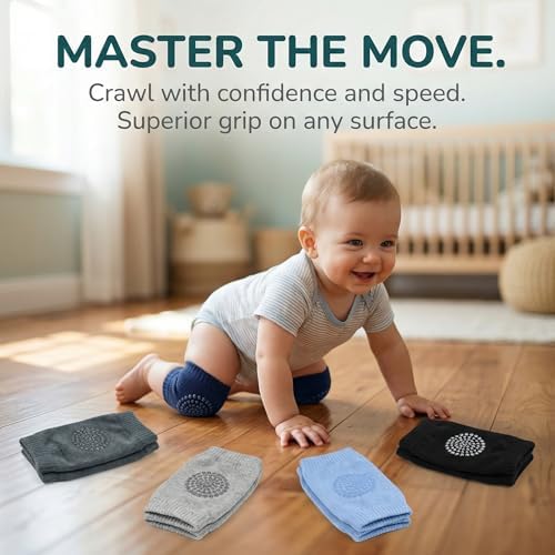 Little World Baby Knee Pads for Crawling Baby Knee Protectors - Image 2