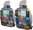 Backseat Car Organizer w/ 10 Storage Pockets 11" Tablet Holder by ULEEKA