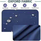 Outdoor High Back Dining Chair Cushions Cover 4-Pack - Image 4