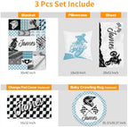 Custom Baby Boy Minky Crib Bedding Set, Dirt Bike Bedding 3 Pcs Set - Image 4
