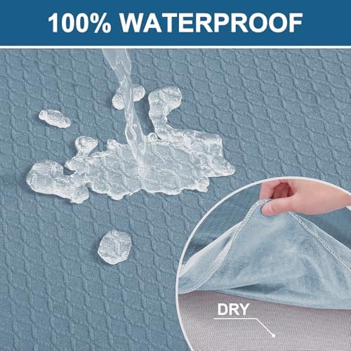 Smiry Waterproof Seat Covers for Dining Room Chairs - Image 3