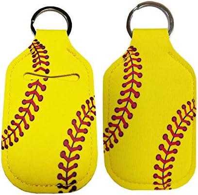 4 Piece Hand Sanitizer Bottle Holder Keyring-Ranxizy Neoprene Keychain - Image 4