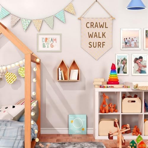 Crawl Walk Surf Banner-Nursery Baby Room Playroom Wall Decoration-Baby - Image 4