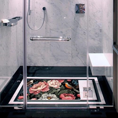 Non Slip Bathtub and Shower Mat 26.8x15.1 inch, Bath Mat - Image 6