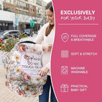 Metplus Baby Car Seat Cover, No Touch Sign Carseat Canopy & Nursing Covers - Image 4