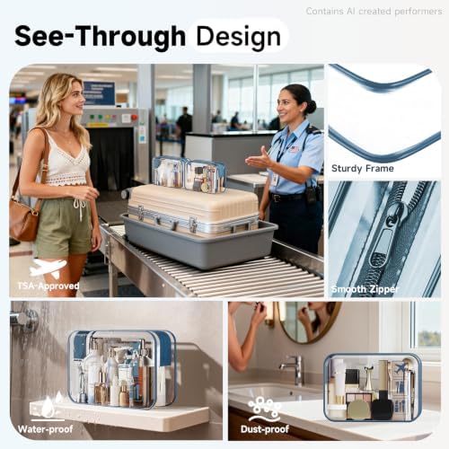 OlarHike Packing Cubes for Travel, Gifts for Women Mom, Anti-Tearing Suitcase - Image 3