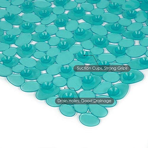 WELTRXE Non Slip Bath Mat Pebbles Bathtub Mat - Image 4